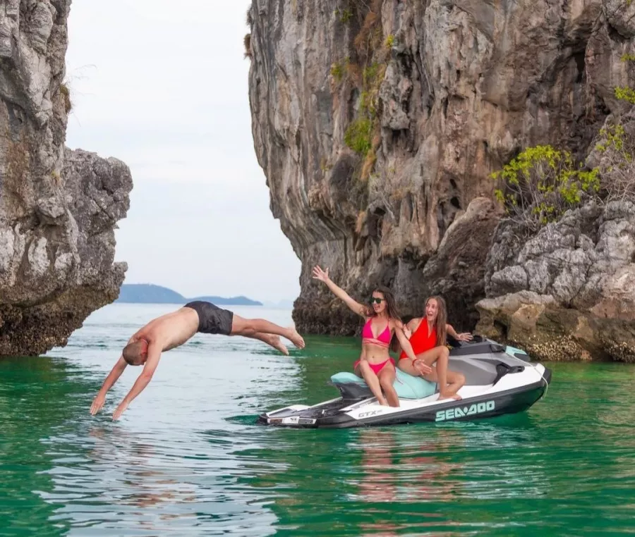 Прокат Гидроциклов Jet Ski Tour Phuket в Пхукете: Вода, Прокат, Гидроциклы, Море,