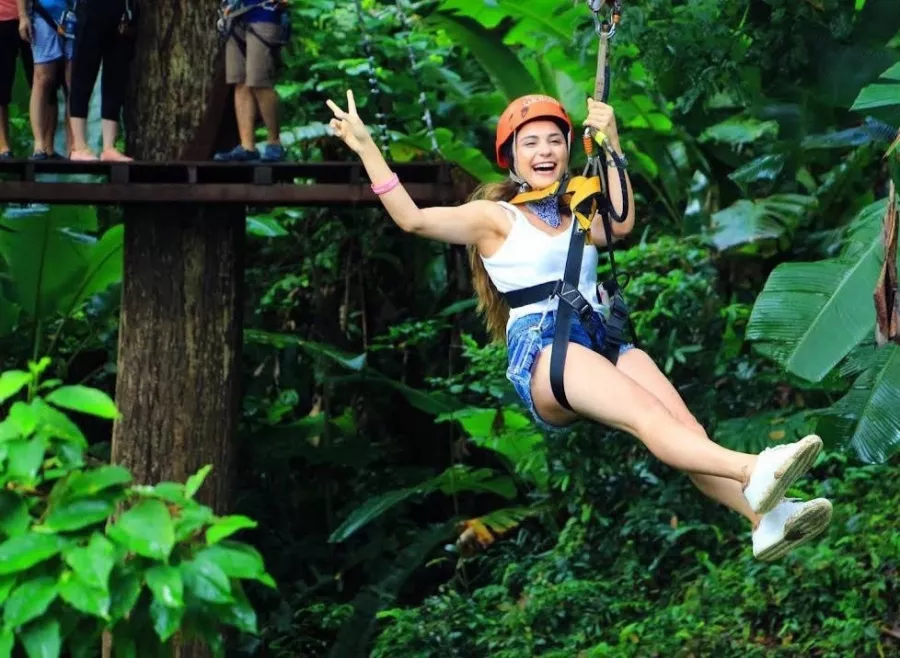 Парк Развлечений Hanuman World в Пхукете: Зиплайн, Джунгли, Парк Разверну , Zipline, Jungles, Amusement Park,