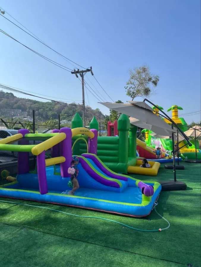 Игровая Площадка Aqualito в Пхукете: Аквапарк, Бассейн , Батуты, For Kids, Waterpark, Swimming Pool , Trampoline , Kids Activities , Детские Развлечения ,