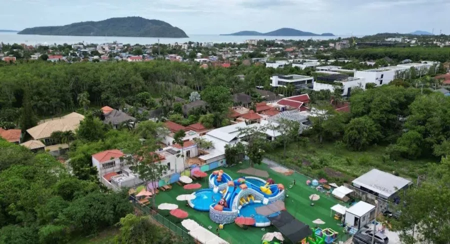 Игровая Площадка Aqualito в Пхукете: Аквапарк, Бассейн , Батуты, For Kids, Waterpark, Swimming Pool , Trampoline , Kids Activities , Детские Развлечения ,