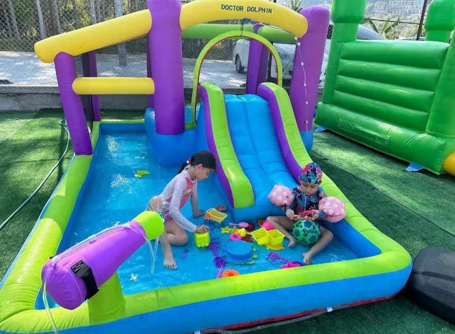 Игровая Площадка Aqualito в Пхукете: Аквапарк, Бассейн , Батуты, For Kids, Waterpark, Swimming Pool , Trampoline , Kids Activities , Детские Развлечения ,