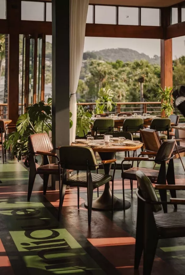 Ресторан Sunlique Gastrobar в Пхукете: Panorama, Restaurant, Bar, Russian Cuisine, Русская Кухня, Бар, Ресторан, Панорама,