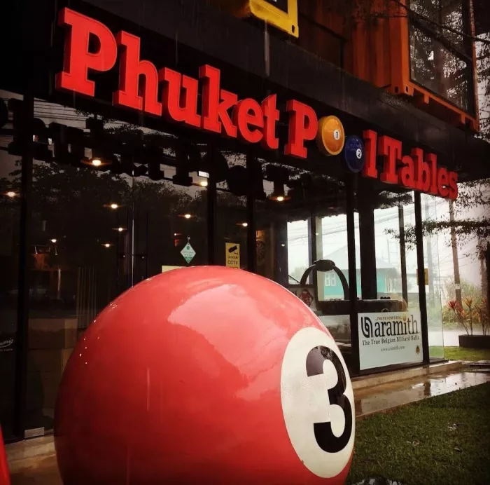 Магазин Phuket Pool Tables в Пхукете: Бильярд, Магазин, 