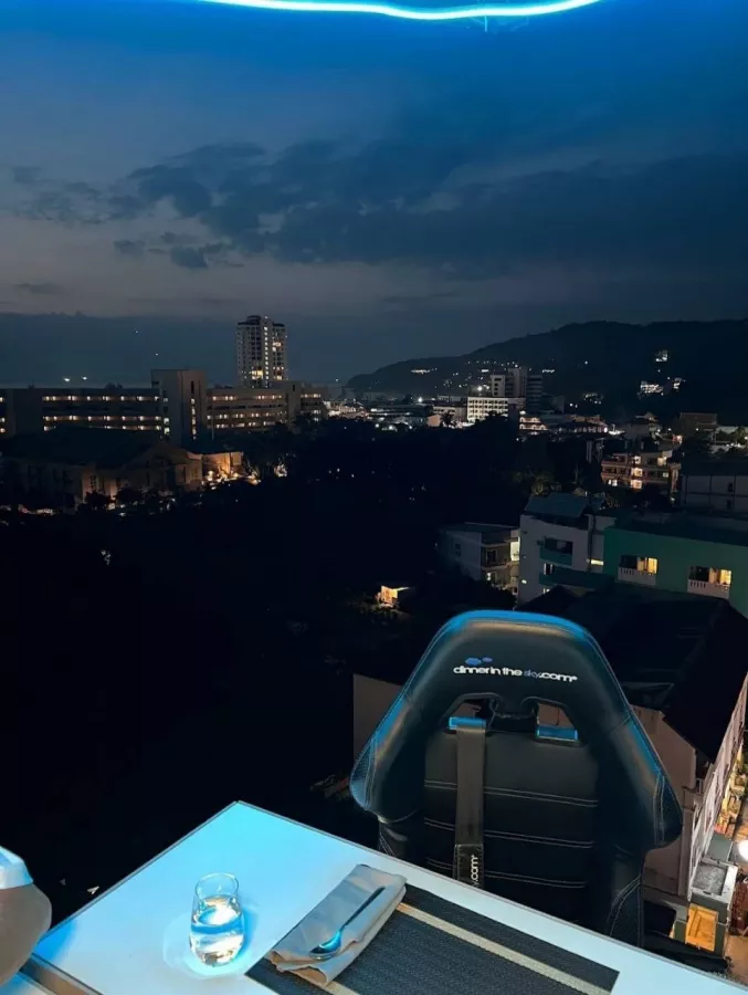 Ресторан Dinner in the Sky Phuket в Пхукете: На свежем воздухе, Коктейли, Бар, Ресторан, Sky, Bar, Cocktails, Restaurant,