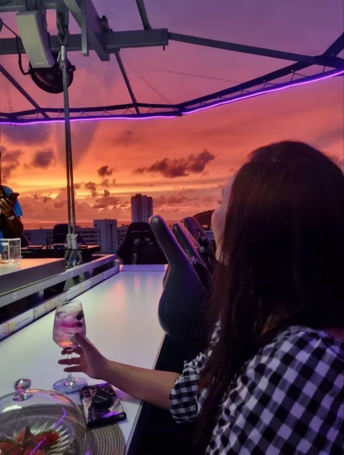 Ресторан Dinner in the Sky Phuket в Пхукете: На свежем воздухе, Коктейли, Бар, Ресторан, Sky, Bar, Cocktails, Restaurant,