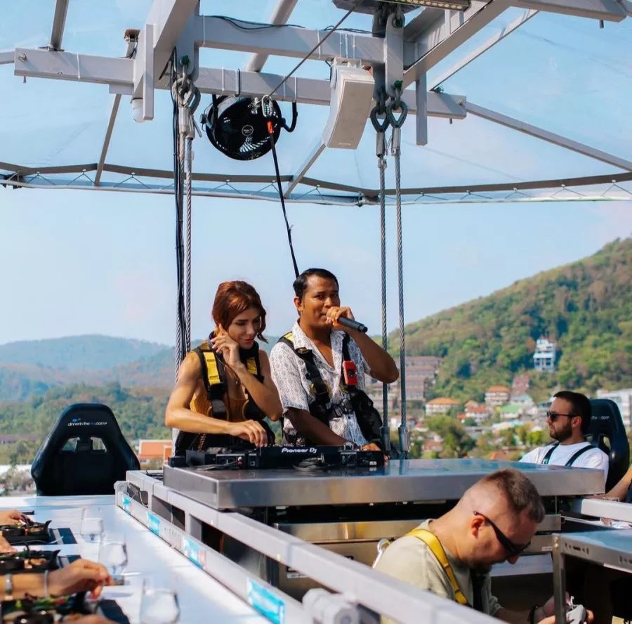 Ресторан Dinner in the Sky Phuket в Пхукете: На свежем воздухе, Коктейли, Бар, Ресторан, Sky, Bar, Cocktails, Restaurant,