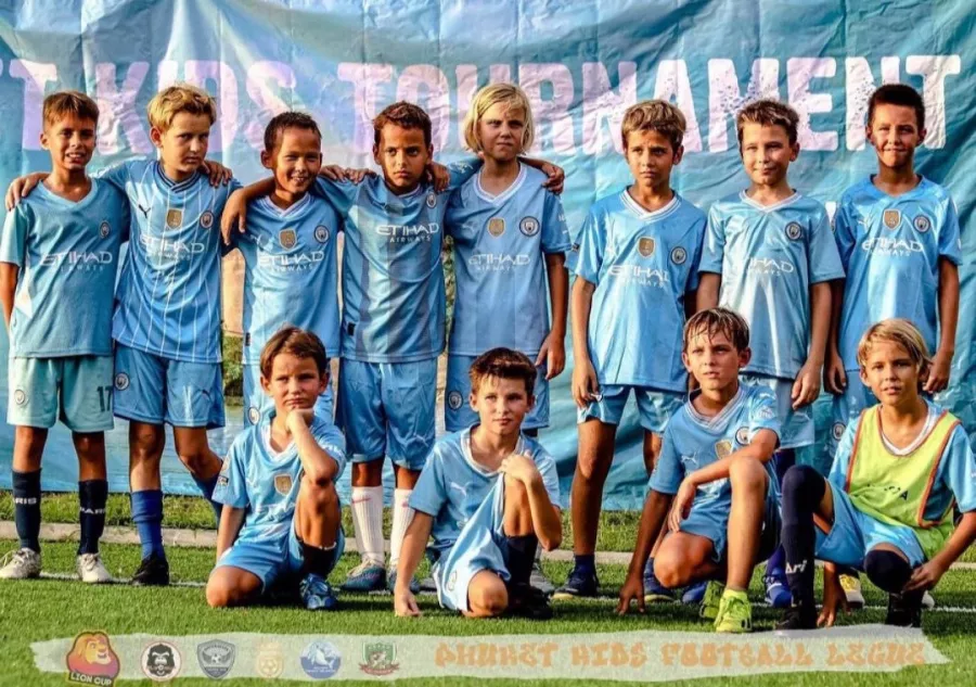 Футбольная Школа Golden Boys в Пхукете: Тренировка, Тренер, Футбол, Спортзал,