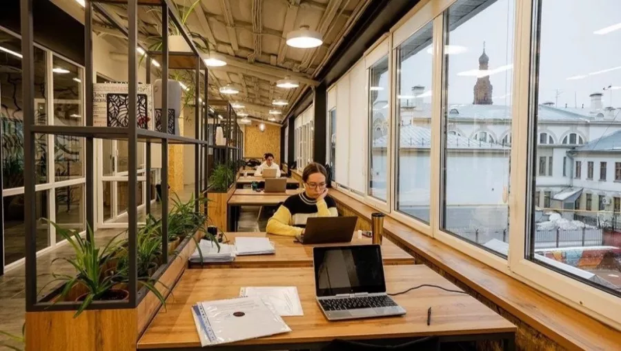 Коворкинг Параллель в Казани: Бизнес, Бизнес центр, Место для работы, Рабочее место, Аренда,