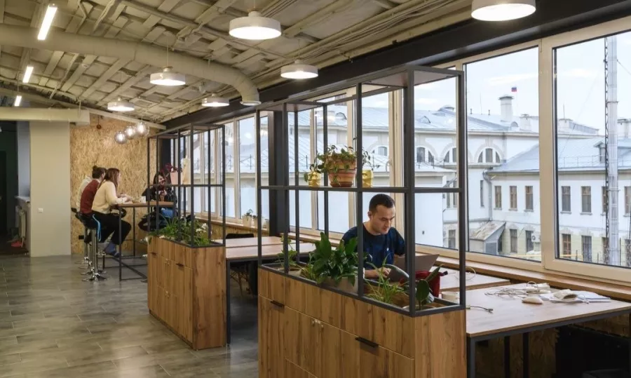 Коворкинг Параллель в Казани: Бизнес, Бизнес центр, Место для работы, Рабочее место, Аренда,