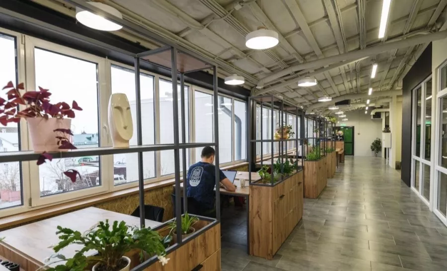 Коворкинг Параллель в Казани: Бизнес, Бизнес центр, Место для работы, Рабочее место, Аренда,