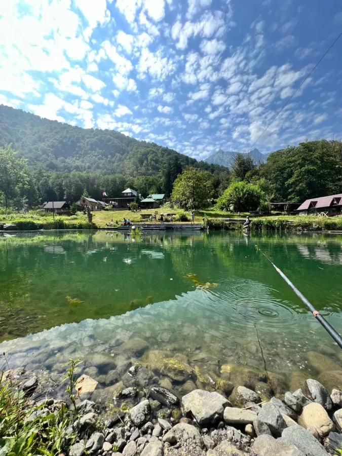 Рыбино. Турбаза в Красной Поляне: Рыбалка,