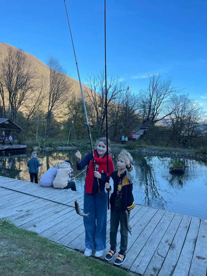 Рыбино. Турбаза в Красной Поляне: Рыбалка,