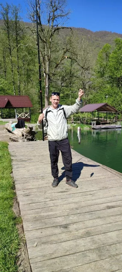 Рыбино. Турбаза в Красной Поляне: Рыбалка,