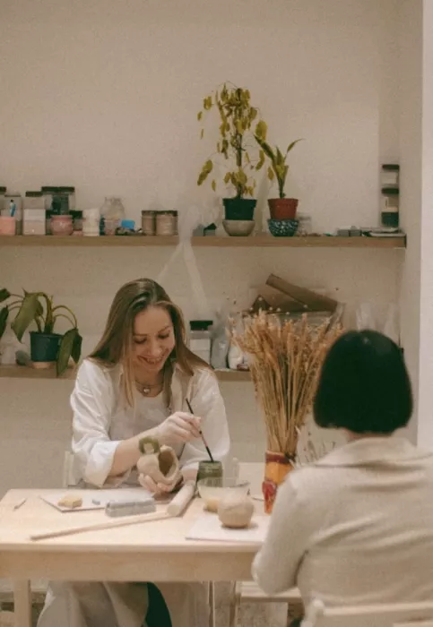 Гончарная мастерская Anna Ceramica в Москве: Кружки, Своими руками, Для детей и взрослых, Идея для свидания , Семейный отдых , Гончарная мастерская , Студия, Школа, 