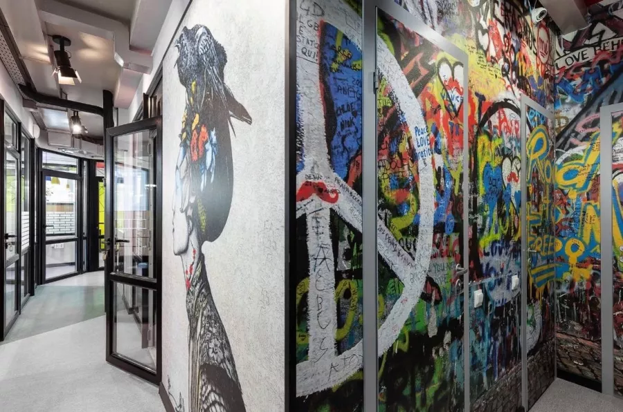 Коворкинг-центр Street art в Екатеринбурге: Аренда рабочих мест, Коворкинг, Место для работы, Где работать, Рабочее место, Бизнес центр, Коворкинг центр, Индивидуальный офис, Аренда офиса, Деятельность,