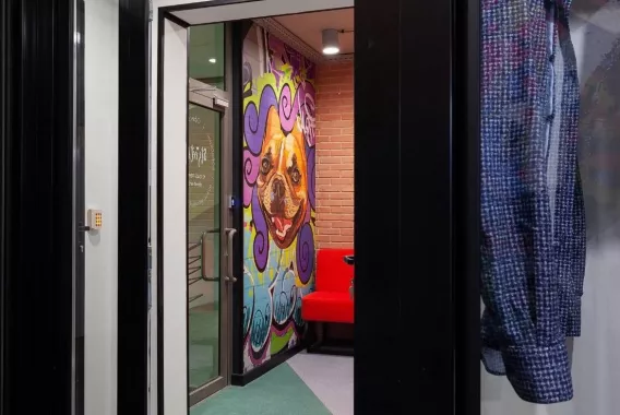 Коворкинг-центр Street art