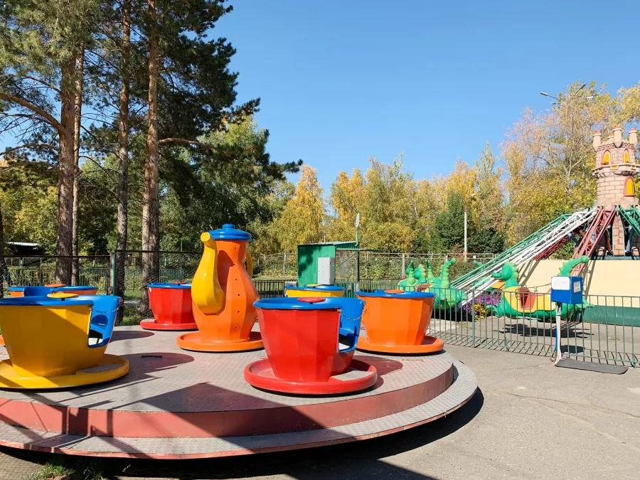 Парк развлечений Пират в Омске: Детям, Парк, Детский парк, Семейный отдых , Горки,