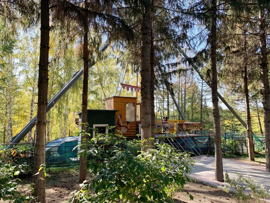 Парк развлечений Пират в Омске: Детям, Парк, Детский парк, Семейный отдых , Горки,