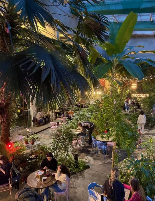 Кофейня-коворкинг Chocolate Bar Secret Garden в Санкт-Петербурге: Бизнес, Место для работы, Десерты, Где работать, Кофейня, Для работы, Кофе, Можно с ноутбуком, Салаты, 