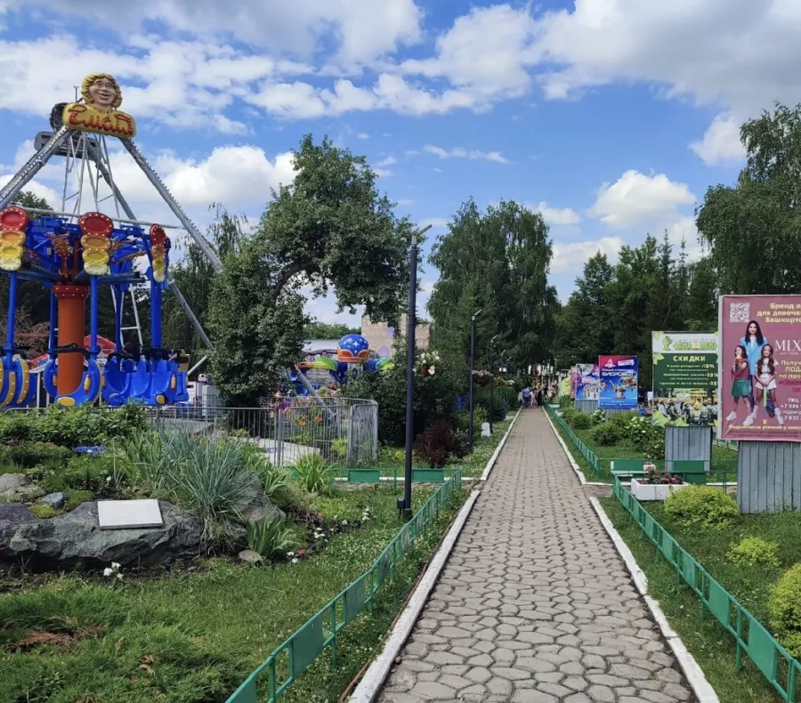 Парк развлечений Волшебный мир в Уфе: Детям, Парк, Детский парк, Семейный отдых , Горки,