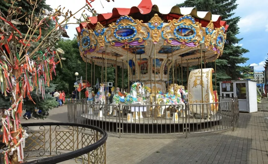 Парк развлечений Волшебный мир в Уфе: Детям, Парк, Детский парк, Семейный отдых , Горки,