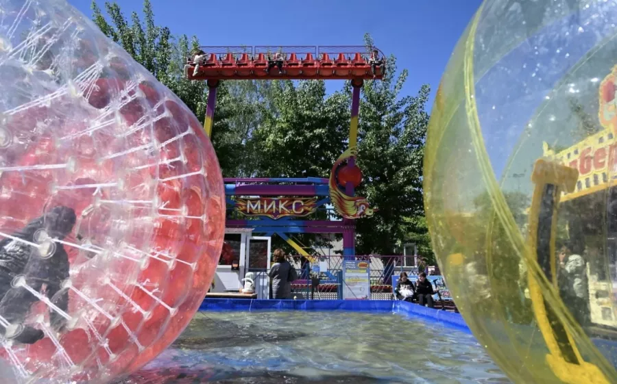 Парк аттракционов Остров сокровищ в Уфе: Парк, Детский парк, Семейный отдых , Горки,