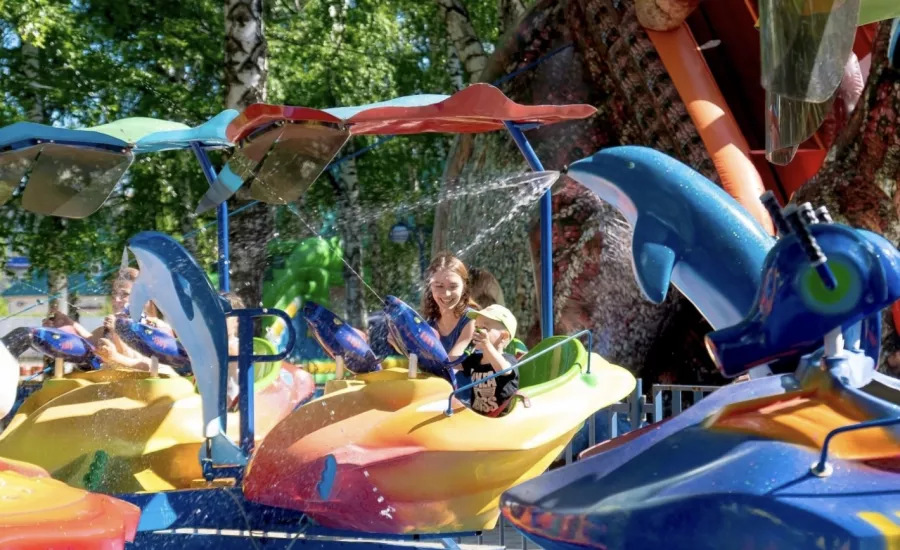 Парк аттракционов Остров сокровищ в Уфе: Парк, Детский парк, Семейный отдых , Горки,