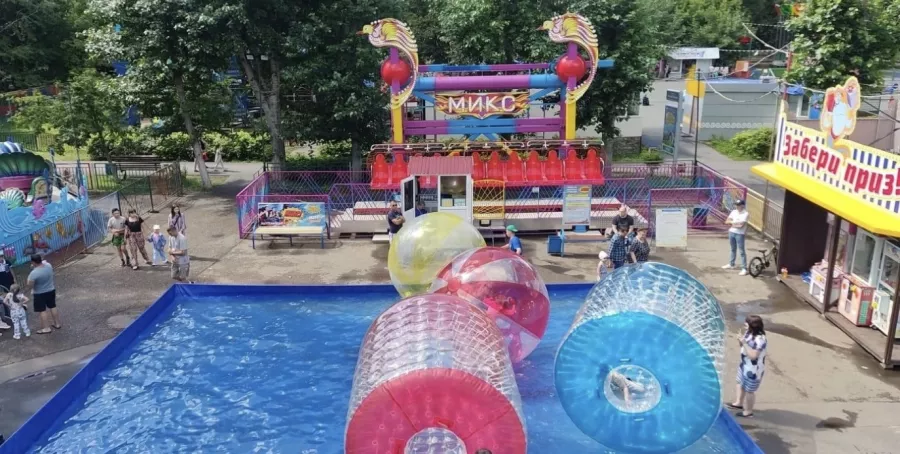 Парк аттракционов Остров сокровищ в Уфе: Парк, Детский парк, Семейный отдых , Горки,
