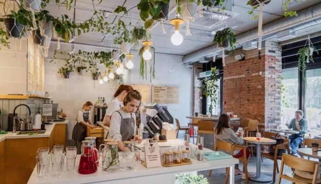 Кофейня- коворкинг Garden room coffee 