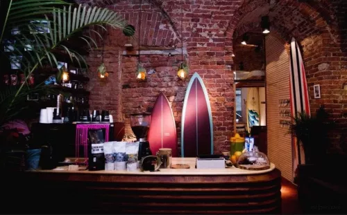 Кофейня- коворкинг SURF COFFEE X G34 в Санкт-Петербурге