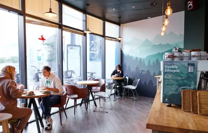 Коворкинг - кофейня Jeffrey s coffee