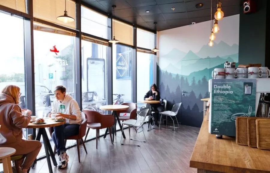 Коворкинг - кофейня Jeffrey s coffee в Перми: Бизнес, Можно с ноутбуком, Кофейня, Кофе, Кафе, Завтрак, Десерты, Место для работы, Коворкинг,