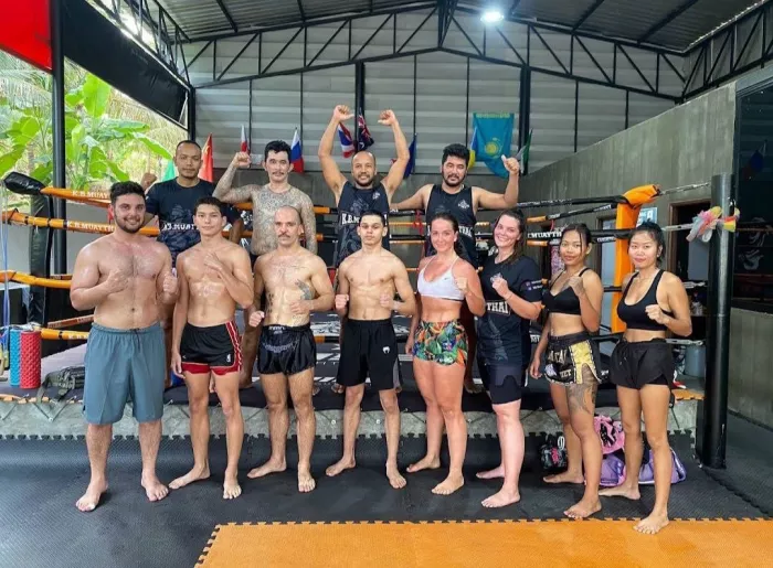 Спортивный Зал KB Muay Thai в Пхукете: Тренировка, Тренер, Спортивный зал, Спортзал, Муай-Тай, 