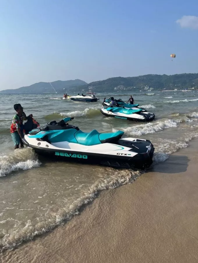 Прокат Гидроциклов Jason Jet Ski & Parasailing Patong Beach в Пхукете: Вода, Гидроциклы, Прокат,