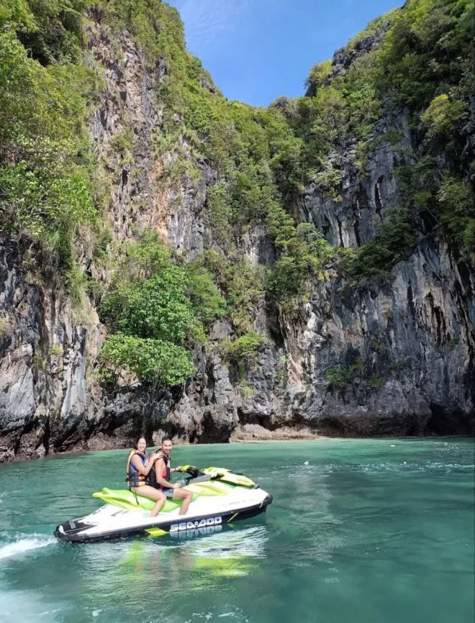 Прокат Гидроциклов Jetski Adventure Phuket в Пхукете: Гидроциклы, Плавание, Адреналин, Adrenaline, Jet Ski, Swimming,