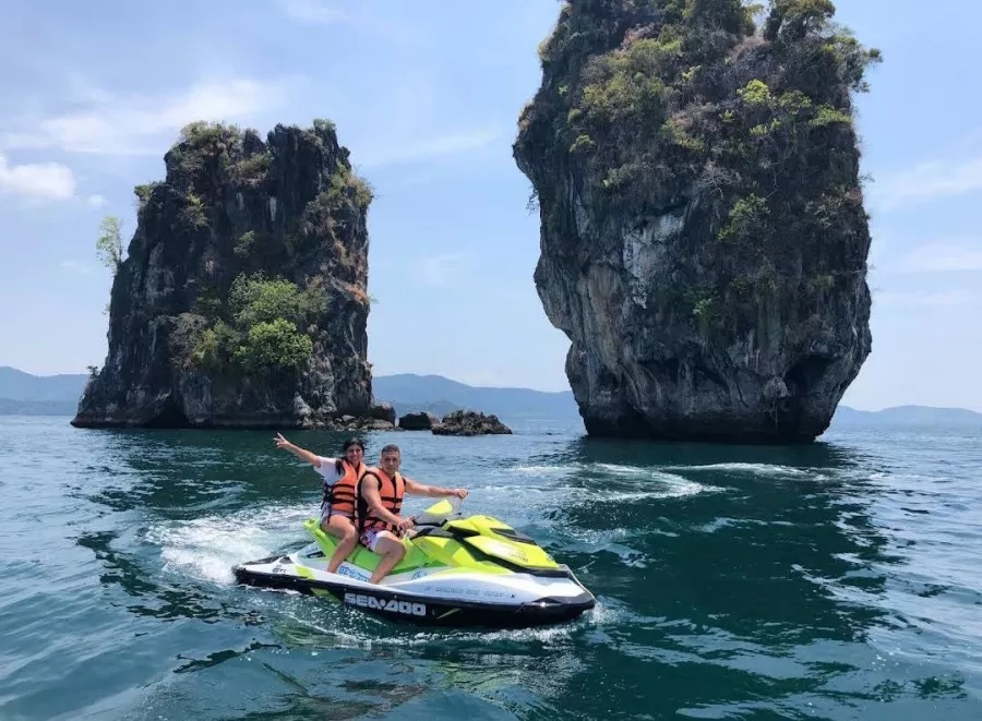 Прокат Гидроциклов Jetski Adventure Phuket в Пхукете: Гидроциклы, Плавание, Адреналин, Adrenaline, Jet Ski, Swimming,
