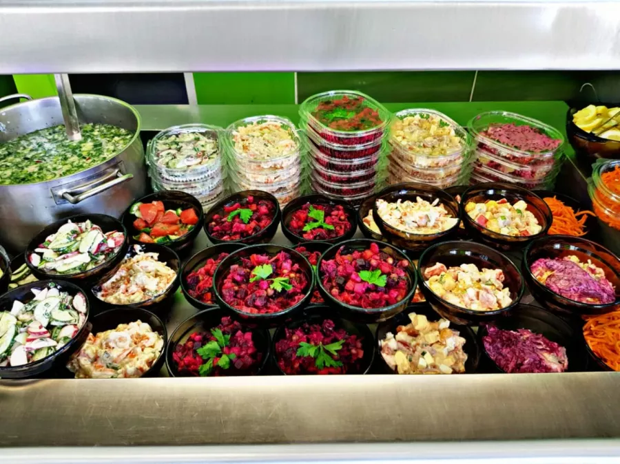 Столовая на улице Российская в Краснодаре: Еда навынос, Поесть, Буфет, Вкусно, Быстрое питание, Напитки, Недорого, Парковка, Столовая в Краснодаре, Столовая,
