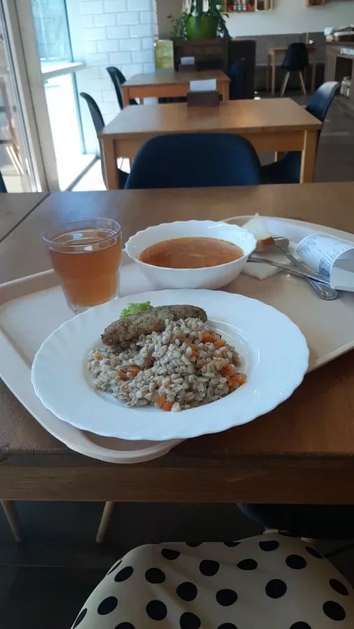 Столовая Тарелка на улице имени Дзержинского в Краснодаре: Еда, Еда навынос, Буфет, Вкусно, Напитки, Недорого, Парковка, Столовая ,