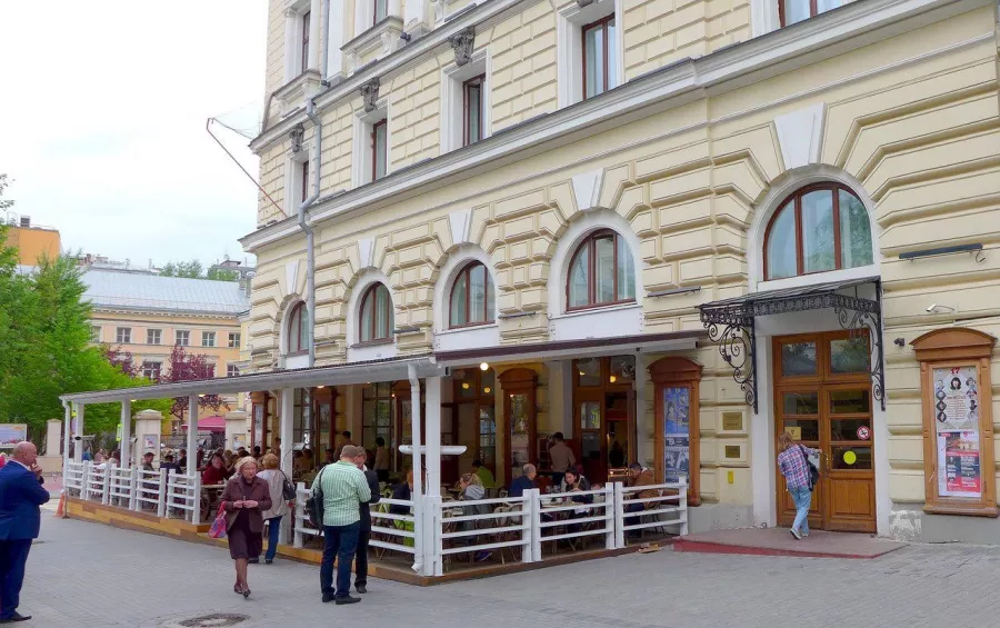 Ресторан Кофемания на Никитской в Москве: Летняя веранда , Терраса, Кофе, Кофемания, Летняя площадка , Где поесть , Куда сходить , Завтрак, Кафе, Десерты, Ресторан,