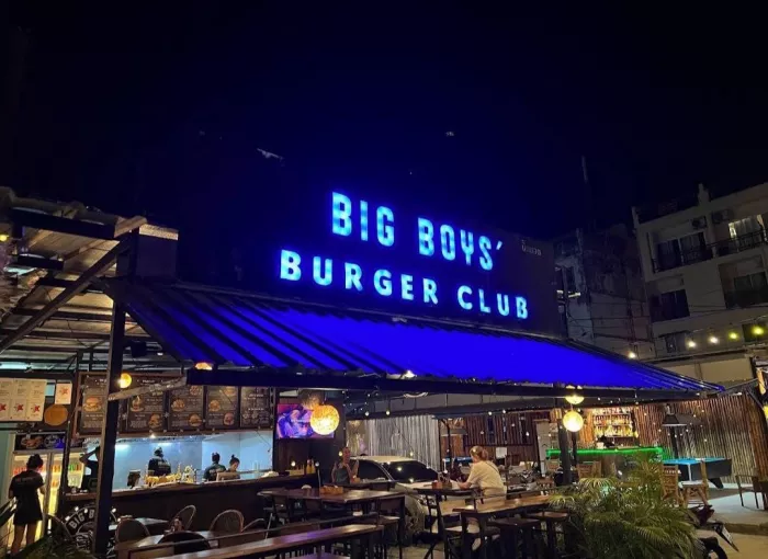 Бургерная Big Boys’ Kamala в Пхукете: Еда, Бургеры, Ресторан, Бар, 