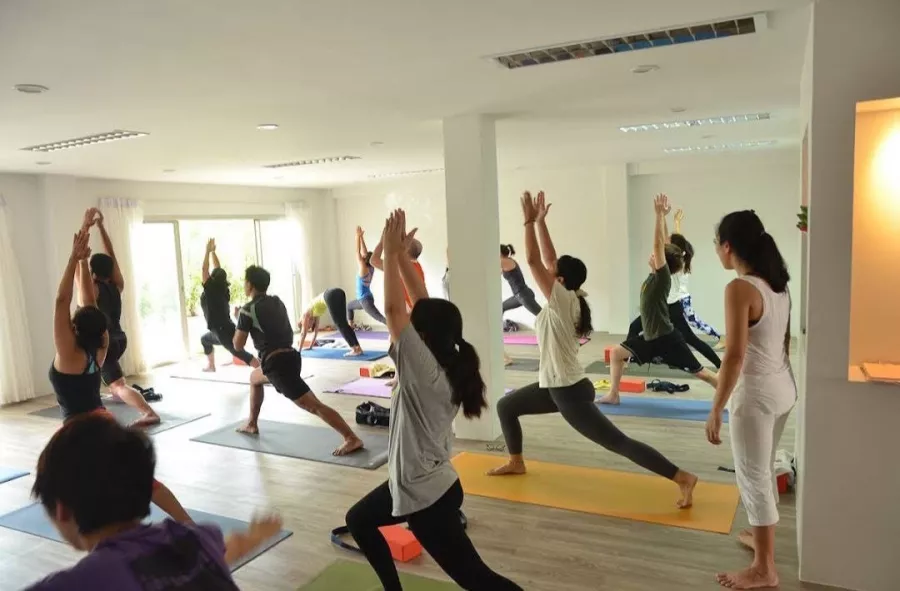 Студия Йоги Healthy Ning в Пхукете: Yoga, Meditation, Stretching, Studio, Студия, Медитация, Йога, Растяжка,