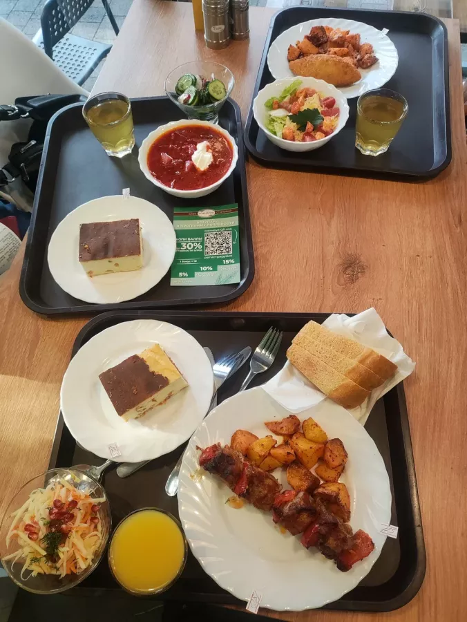 Столовая Розмарин в Сочи: Еда, Еда навынос, Буфет, Вкусно, Парковка, Напитки, Недорого, Столовая ,