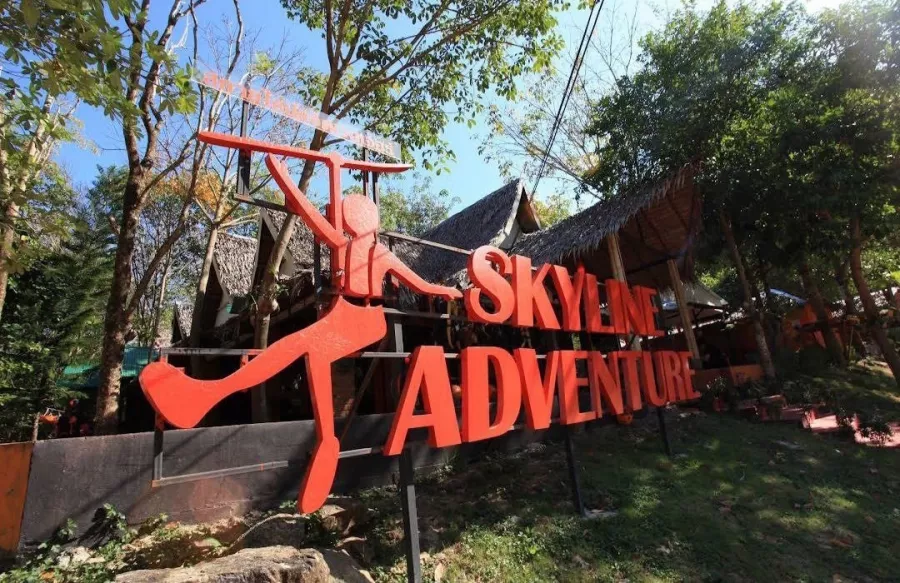 Зиплайн Skyline Adventure Phuket в Пхукете: Зиплайн, Квадроциклы, Слоны, Elephants, Zipline, ATV,