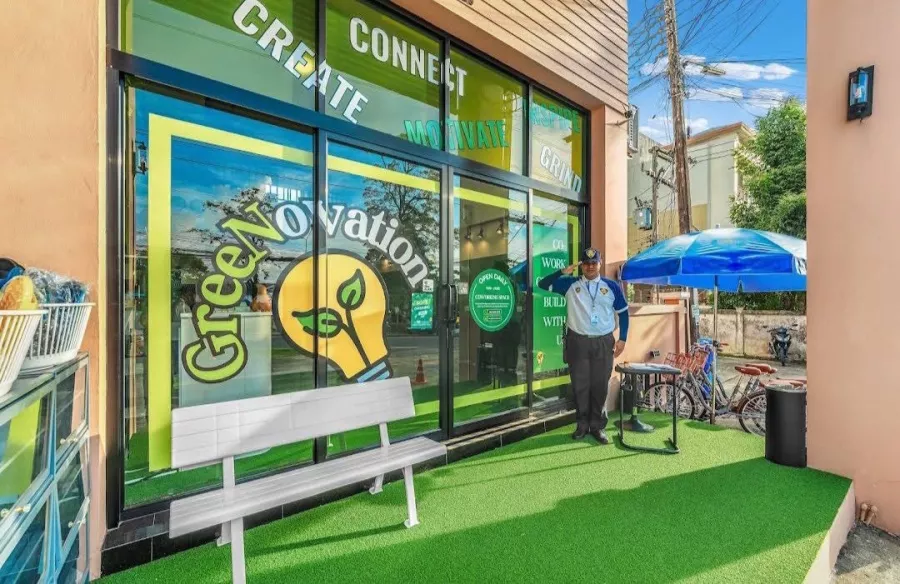 Коворкинг Greenovation Coworking Space в Пхукете: Бизнес, Работа, Коворкинг, Кафе,