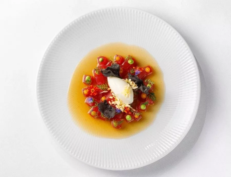 Панорамный ресторан Modus в Москве: Еда, Смотровая площадка, Ресторан, Авторская кухня, Европейская кухня, Свидание, Салаты, Семейный отдых , Завтрак,