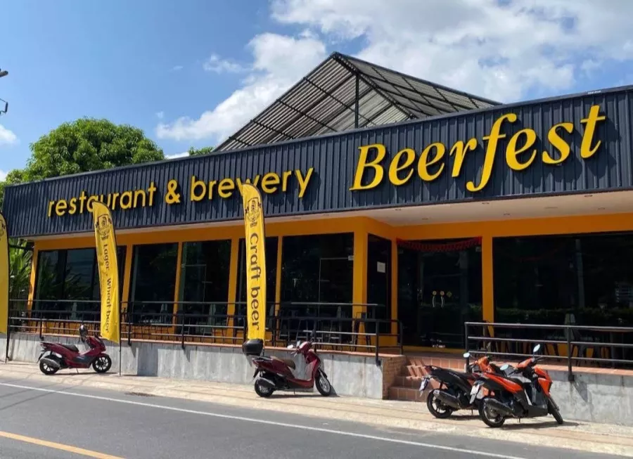 Пивоварня Beerfest в Пхукете: Ресторан, Пивоварня, Крафтовое Пиво, Restaurant, Brewery, Bar, Бар,
