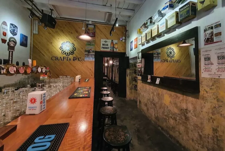 Пивоварня CRAFTs & Co. в Пхукете: Крафтовое Пиво, Пивоварня, Закуски, Craft Beer, Snacks, Brewery,
