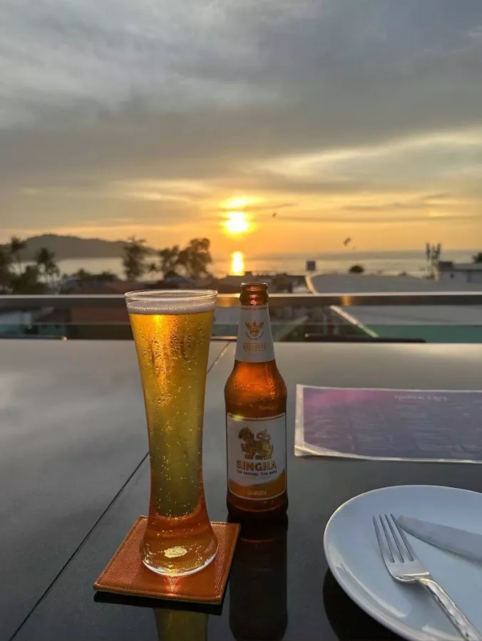 Ресторан Kee Sky Lounge в Пхукете: Ресторан, Бар, Restaurant, Bar, Cocktails, Beer, Пиво, Коктейли,