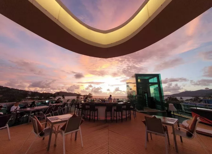 Ресторан Kee Sky Lounge в Пхукете: Ресторан, Бар, Restaurant, Bar, Cocktails, Beer, Пиво, Коктейли,