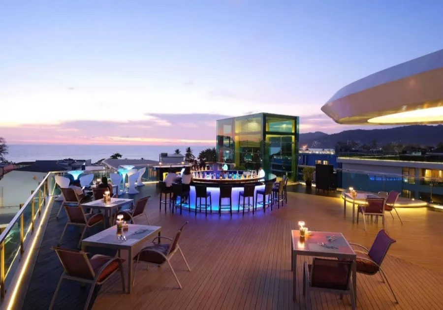 Ресторан Kee Sky Lounge в Пхукете: Ресторан, Бар, Restaurant, Bar, Cocktails, Beer, Пиво, Коктейли,